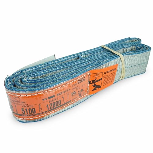 Chenango Supply Eye & Eye 2 Ply Rigging DD Slings - size: 2" x 4'