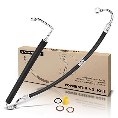 A-Premium Power Steering Pressure Hose Assembly, Pump to Rack