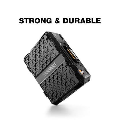ToughBuilt StackTech 1 Drawer Tool Box, Stackable Organizer, 75 lb Capacity - size: Standard