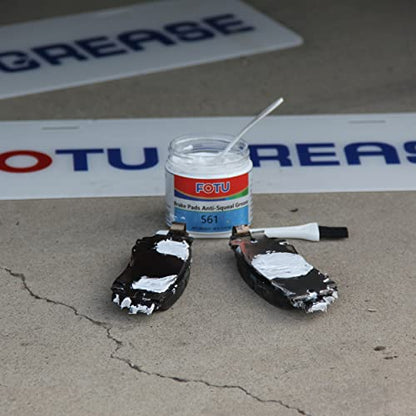 FOTU Brake Grease Kit,Caliper,Anti‑Squeal & Copper Anti‑Seize for Auto Use - color: 661+561+361 Combinatorial