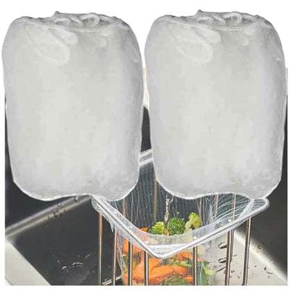 100 Sink Strainer Net Bags mesh Bag for Sink Strainer Basket Holder