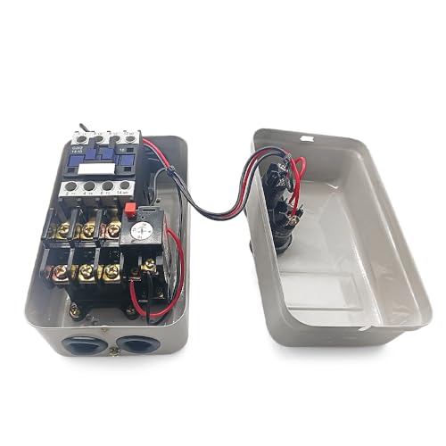 Magnetic Electric Motor Starter 220V 4KW 5.5HP 3 or Single Phase
