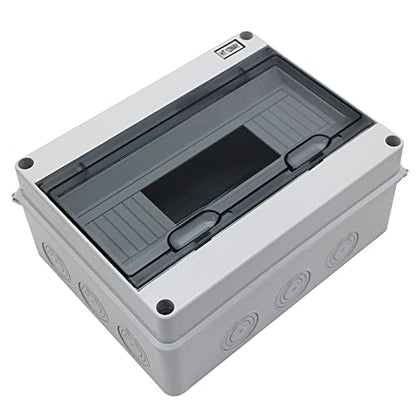 ABS Distribution Protection Box for Circuit Breaker,12 Way - size: 12WAY-255mmx200mmx110mm