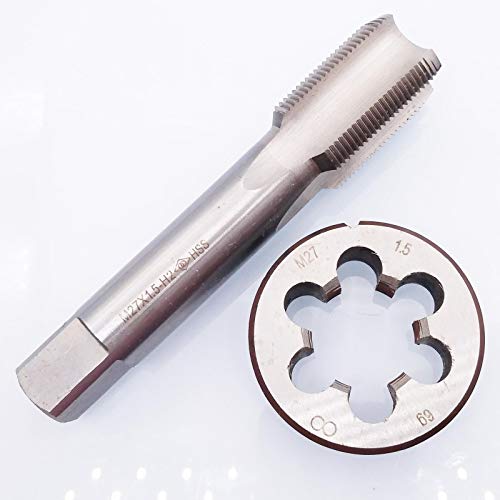 HSS M27 x 1.5mm Tap and M27 x 1.5mm Die Metric Thread Right Hand