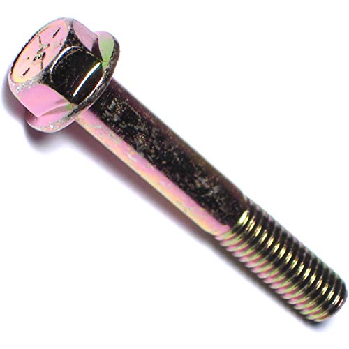 Hard-to-Find Fastener 014973240325 Grade 8 Coarse Hex Flange Bolts, 3/8-16 x 2-1/2, Piece-4