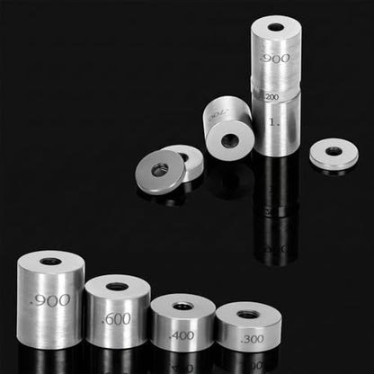 36 Piece Steel Spacer Blocks Set ，Round Gage Space Harden Block