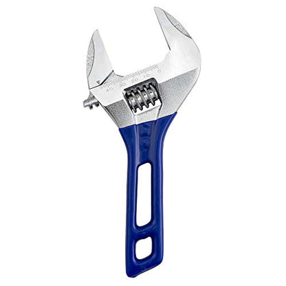 Large Opening Adjustable Wrench Spanner with Short Handle 8 inch - size: 8"