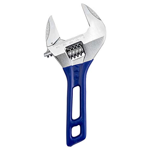 Large Opening Adjustable Wrench Spanner with Short Handle 8 inch - size: 8"