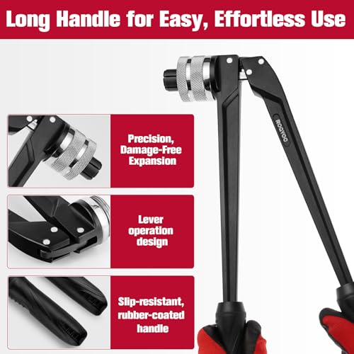 Copper Pipe Expander, Handheld Pump Type HVAC Swaging Tool