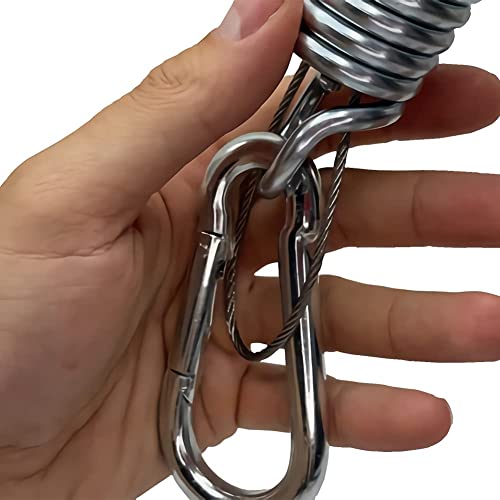 2 Pack Heavy Duty Swing Springs, 700LB Stainless Steel Porch Swings Kit