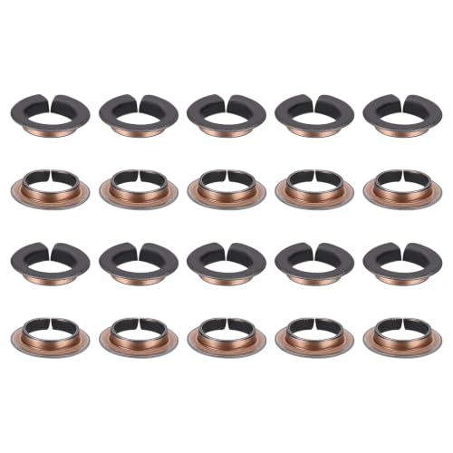 uxcell 40Pcs Flanged Sleeve Bearing, 12mm Bore x 14mm OD x 4mm Length - size: 12×14×4mm