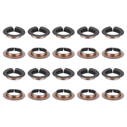 uxcell 40Pcs Flanged Sleeve Bearing, 12mm Bore x 14mm OD x 4mm Length - size: 12×14×4mm