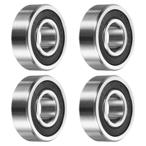 uxcell 4Pcs 153712-2RS Non-Standard Ball Bearings 15mm ID x37mm OD x12mm T - size: 153712-2RS