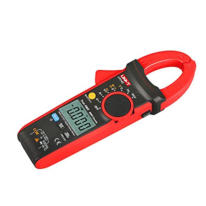 UNI-T Clamp Meter UT216C, Inrush Current AC/DC 600A TRMS HVAC Volt Amp Ohm Meter Multi Meter, Auto Ranging 6,000 Counts, Voltage Frequency Resistance Capacitance Temperature Continuity Diode Tester - size: UT216C