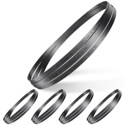 5 Pack Bi-Metal Portable Band Saw Blades, 32-7/8'', 24 TPI - size: 32-7/8'', style: 24TPI