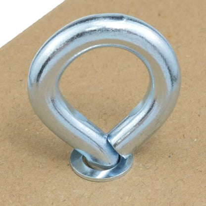 yukata 6 Pack 5/16 Inch x 1 Inch Lifting Ring Eye Bolts with Nuts - size: 5/16inch*1 inch