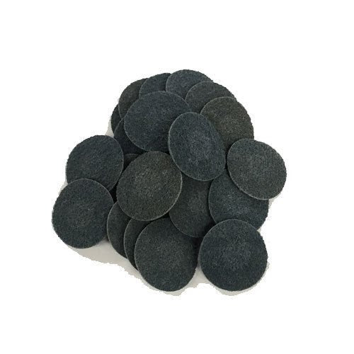 Benchmark Abrasives 3 Inch Sanding Discs Quick Change Nylon Surface Conditioning Discs, Drill & Die Grinder Sanding Disc Rust Remover for Metal Paint Stripper, Polishing - (25 Pack), Mixed Grit