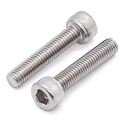 1/4-20 x 1-1/2" (25 pcs) Socket Head Cap Screws, Allen Hex Drive, 18/8 Stainless Steel 304, Full Thread, Bright Finish, Coarse Thread - size: 1/4-20 x 1-1/2"