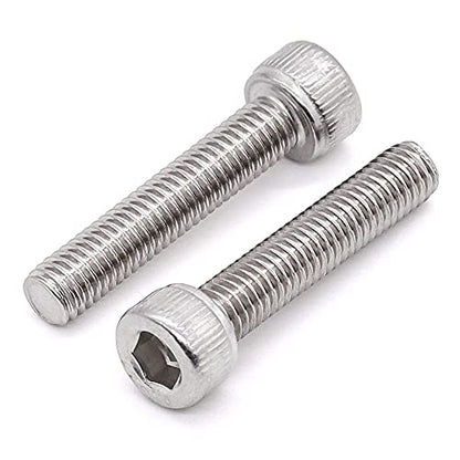 1/4-20 x 1-1/2" (25 pcs) Socket Head Cap Screws, Allen Hex Drive, 18/8 Stainless Steel 304, Full Thread, Bright Finish, Coarse Thread - size: 1/4-20 x 1-1/2"