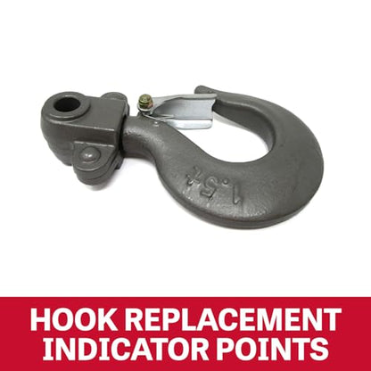 JET 1-1/2 Ton Hand Chain Hoist, 10' Lift (Model S90-150-10) - size: 1-1/2 Ton, style: 10' Lift