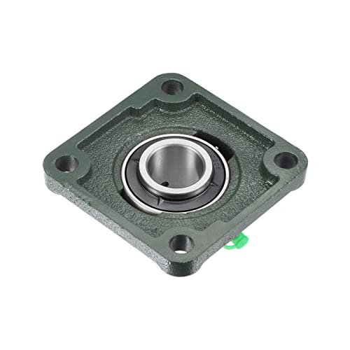 uxcell UCF206 Flange Block Bearings 30mm Bore Cast Iron Bearing Unit Set - size: 30mm