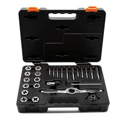 GEARWRENCH 27 Piece SAE Ratcheting Tap & Die Set | 82813 - style: 27 Piece SAE