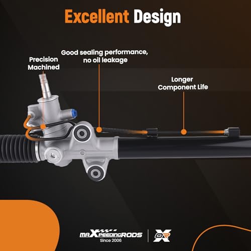 maXpeedingrods Power Steering Rack and Pinion for Honda Pilot 2009-2015 - style: Pilot 2009-2015