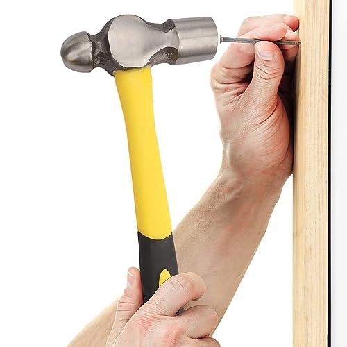 4 PCS Ball Peen Hammer Set, 16oz+24oz+32oz+40oz - size: 4 PCS 16oz+24oz+32oz+40oz