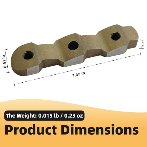 Replacement Die Half A19 for A333 Steel Strapping Tool - style: A19
