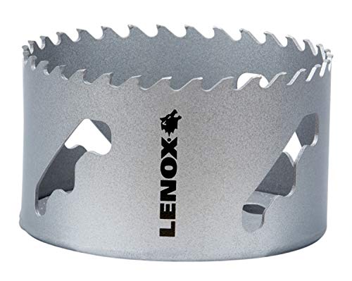 LENOX Tools Carbide Hole Saw, 3 1/2-Inch (89 mm) (LXAH3312) - style: 3 1/2-Inch (89 mm)