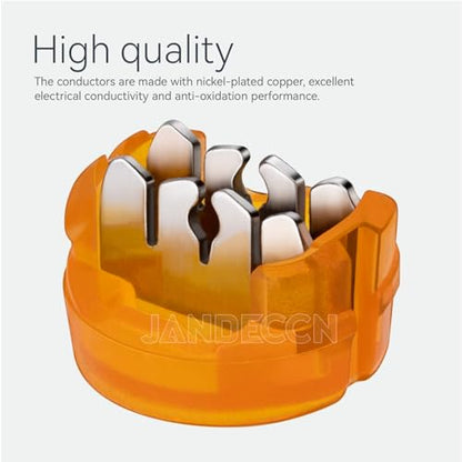 100pcs Gel-Filled Waterproof Butt Splice Network Connectors UY2 K2 - size: K2/UY2