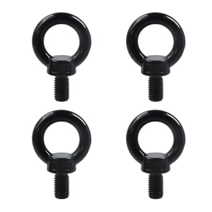 Antrader M14 Lifting Eye Bolts,4Pcs Stainless Steel Lifting Hardware,Black - size: M14,4pcs