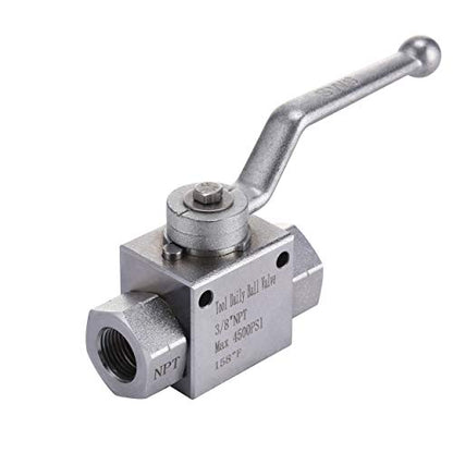 Tool Daily High Pressure Washer Ball Valve Kit, 3/8 Inch Quick Connect