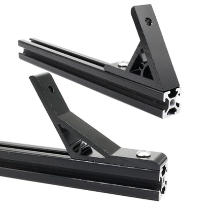 4Pcs 45 & 135 Degree 2020 Aluminum Extrusion Hardware Angle Bracket - style: 4Pcs 45deg and 4Pcs 135deg