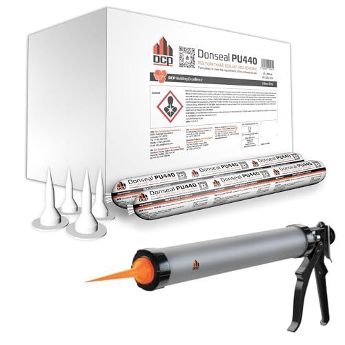 DCP Donseal PU440 Concrete Sealant 20 fl.oz. Box of 20 Units with Sausage Caulk Gun