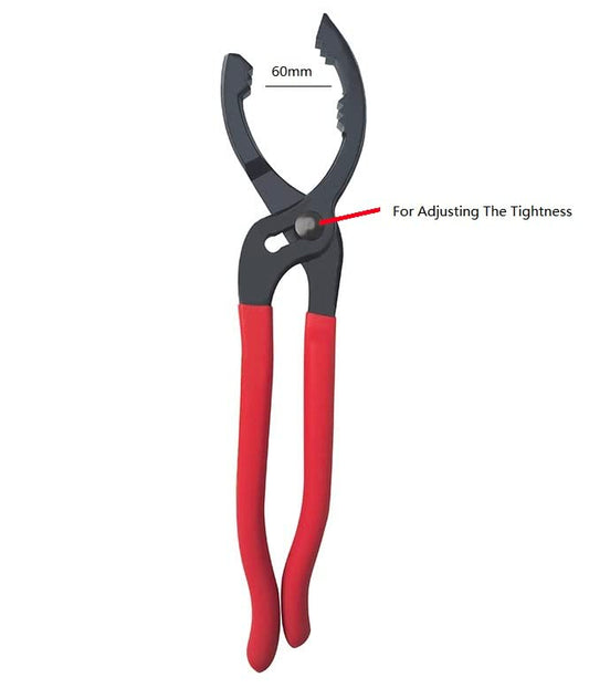 Oil Filter Wrench, 10"&12" 2PCS Adjustable Oil Filter Pliers Set, Multifunction Oil Filter Removal Tool, Ideal for Filters, Conduit, Fittings - size: 10"+12" Set