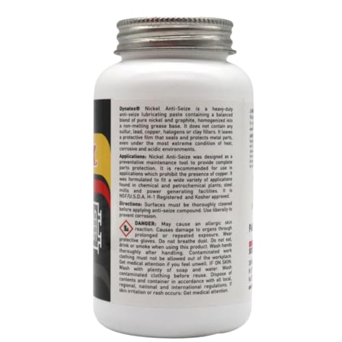 Dynatex Nickel Anti-Seize 8 oz Can (1 Pack)