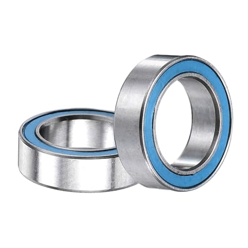 uxcell 10 Pcs MR128-2RS Micro Bearings, 8x12x3.5mm Chrome Steel, ABEC7 - size: MR128-2RS