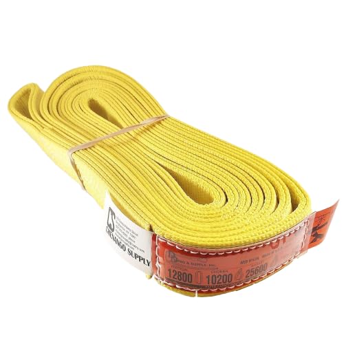 DD Sling 2" x 14' Nylon Endless Lifting Sling – USA Made - size: 2"x14'
