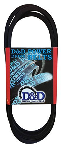 D&D PowerDrive A39 Automotive Replacement Belt, 1 Number of Band, Rubber