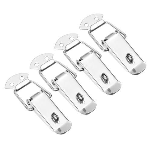 HARFINGTON 4Pcs 0.8" (Total Length:3.54") Spring Loaded Toggle Latch - size: 3.54"