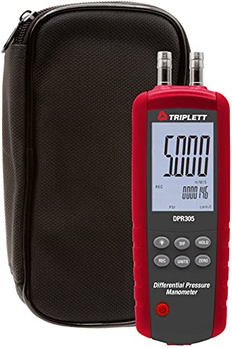 Triplett DPR305 Differential Pressure Manometer - size: DPR305 (5 psi), style: Standard