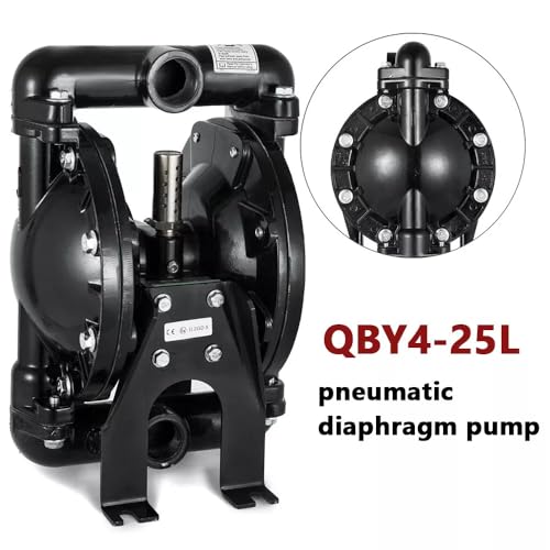 35Gpm Double Port Lubricating Pump, 35Gpm Air-Operated Double Diaphragm Pumps Self-Priming 1 Inch Inlet Outlet Petroleum Fluids 35Gpm 120Psi For Chemical Transfer Wastewater Oil Treatment