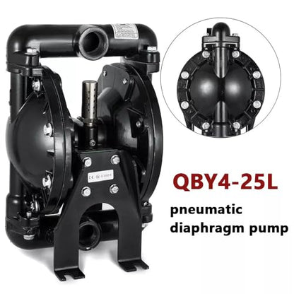 35Gpm Double Port Lubricating Pump, 35Gpm Air-Operated Double Diaphragm Pumps Self-Priming 1 Inch Inlet Outlet Petroleum Fluids 35Gpm 120Psi For Chemical Transfer Wastewater Oil Treatment
