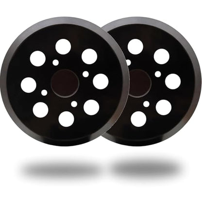 2 Pack 5 Inch 8 Hole Replacement Sander Pad for Ryobi Sander, 5 Inch 8 Hole Hook and Loop Replacement Sanding Pad for Ryobi RS290, RS241, RS240, RS280, RS280VS, RS281VS, P411 Random Orbit Sander