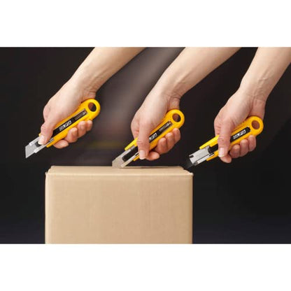 OLFA Self-Retracting Safety Knife (SK-4) - Semi-Auto Blade, Non-Slip Handle