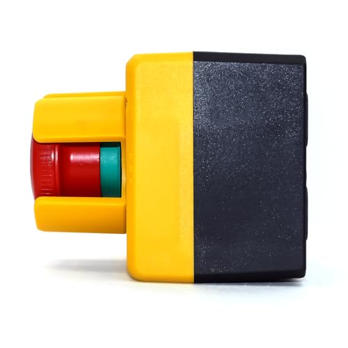 Emergency Stop Control Station, 40mm Red Emergency Stop Button, NEMA 4