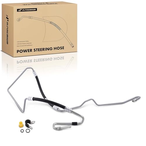 A-Premium Power Steering Pressure Hose Assembly Compatible with Volkswagen