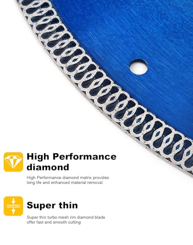 Ostek 14"/350mm Diamond Blade,1" Arbor - size: 14"