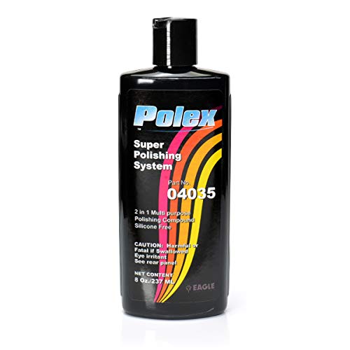 Eagle Polex Super Polishing System, 8 oz. 1-Step Polishing Compound - size: 8 oz.